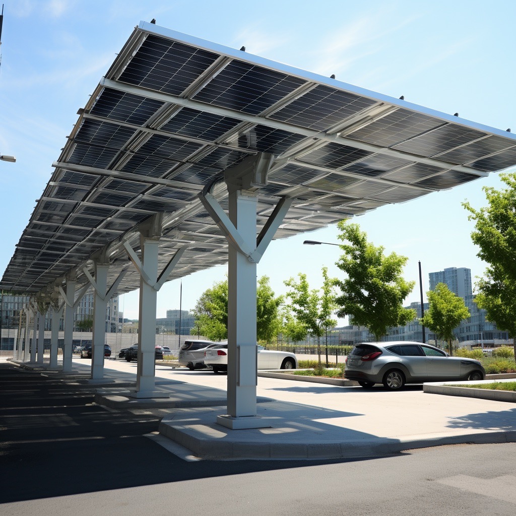ombrière solaire pour parking